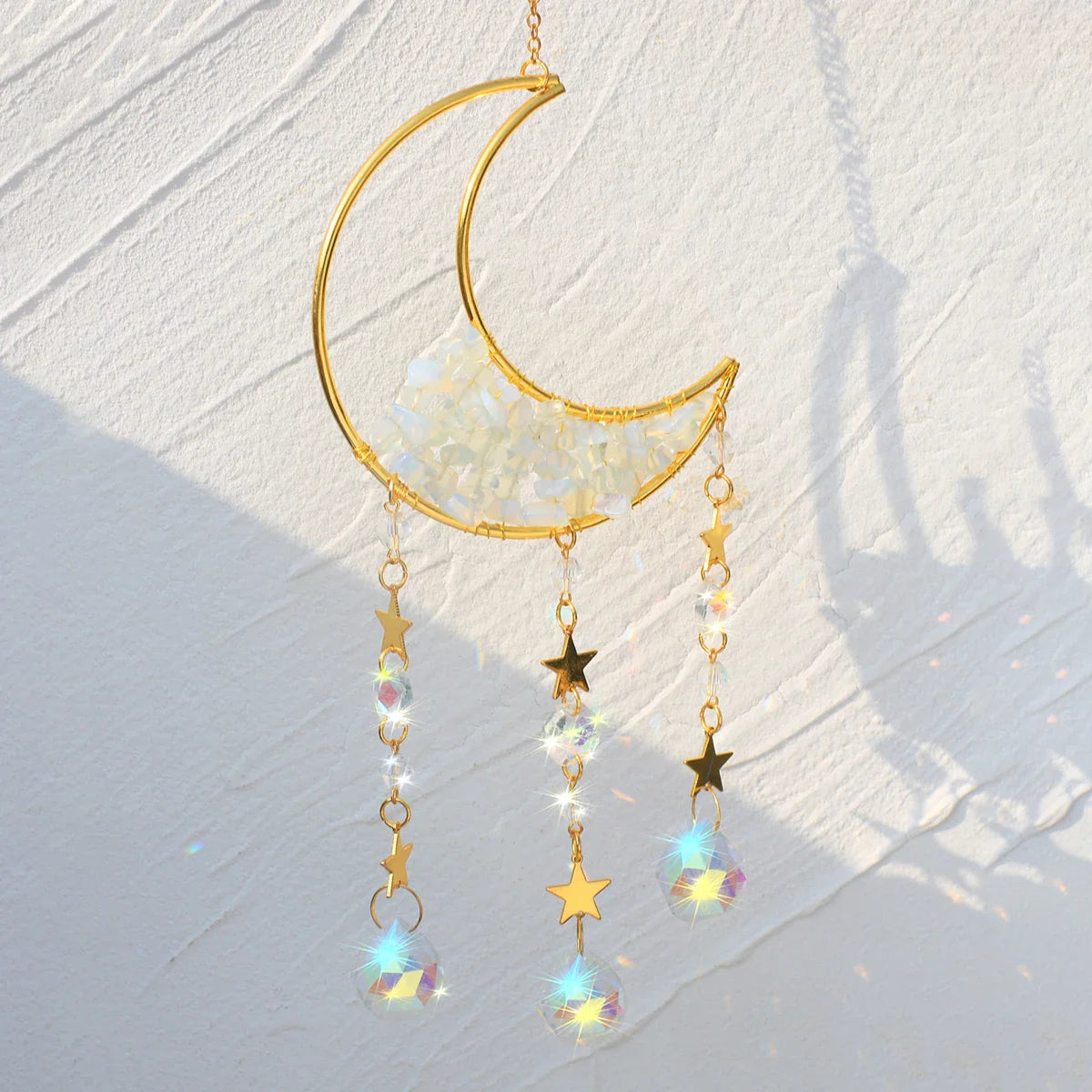 Crystal Moon Suncatchers