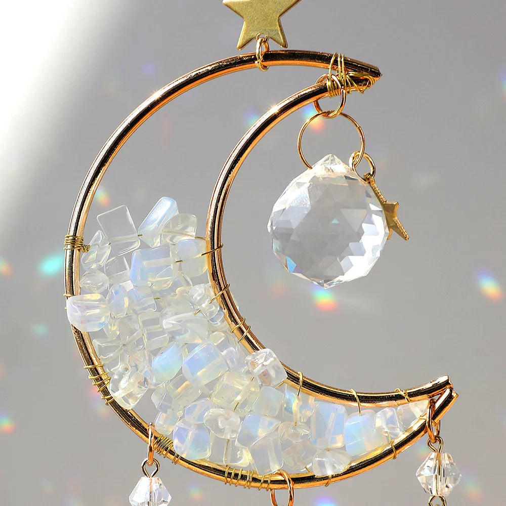 Crystal Moon Suncatchers
