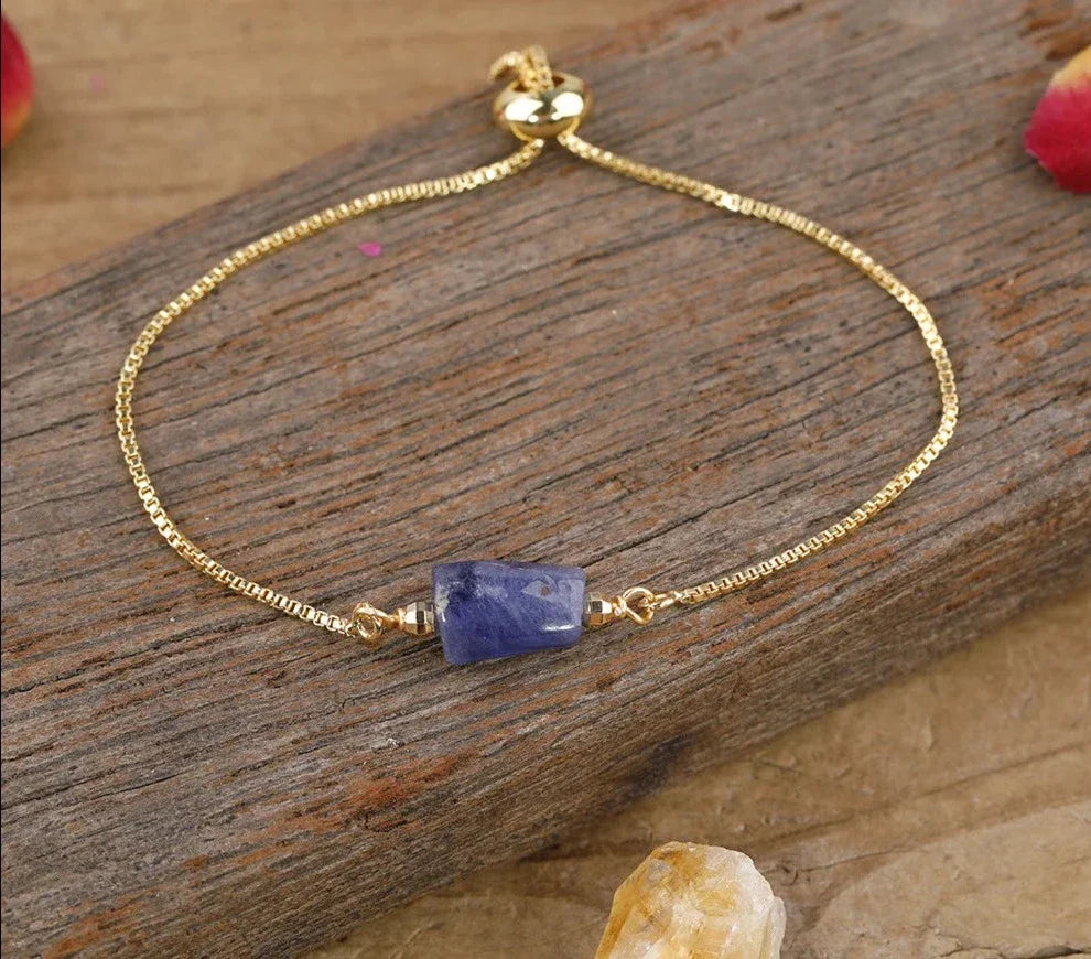 Chunky Assorted Crystal Gold Bracelets