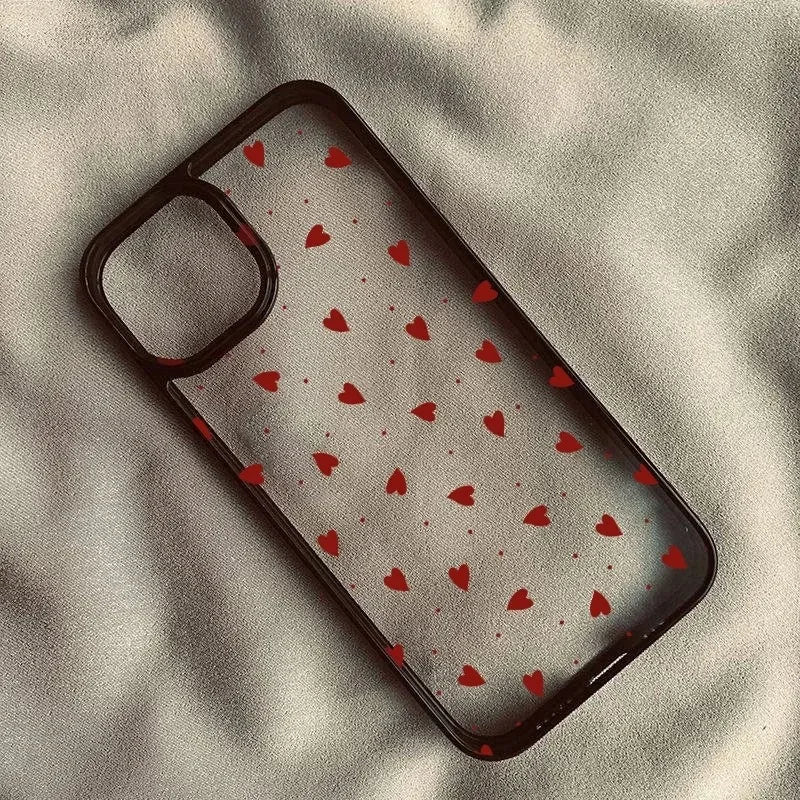 Fashion Pink Little Love Heart Phone Case