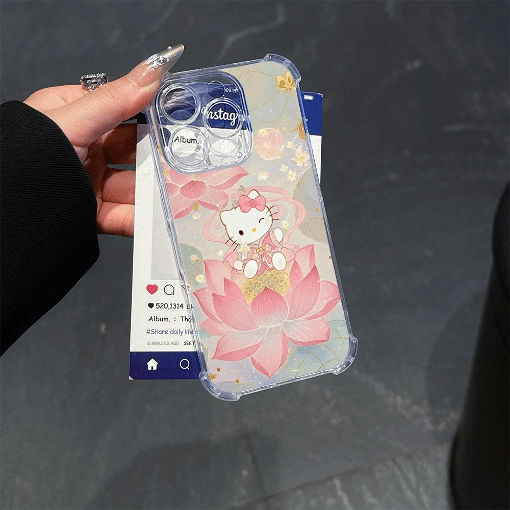 Hellokitty Black Phone Case IPhone