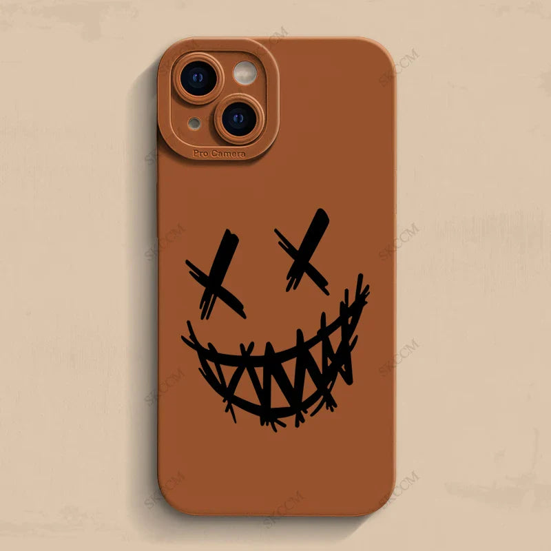 Smiling Devil Phone Case For iPhone