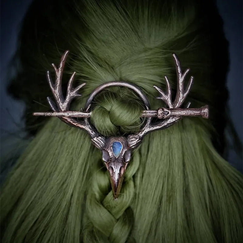 Moonstone Copper Hair Sticks