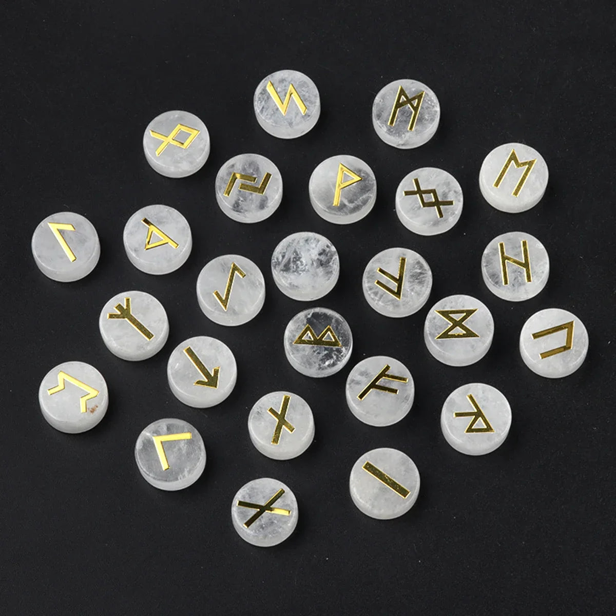 Round Crystal Runes