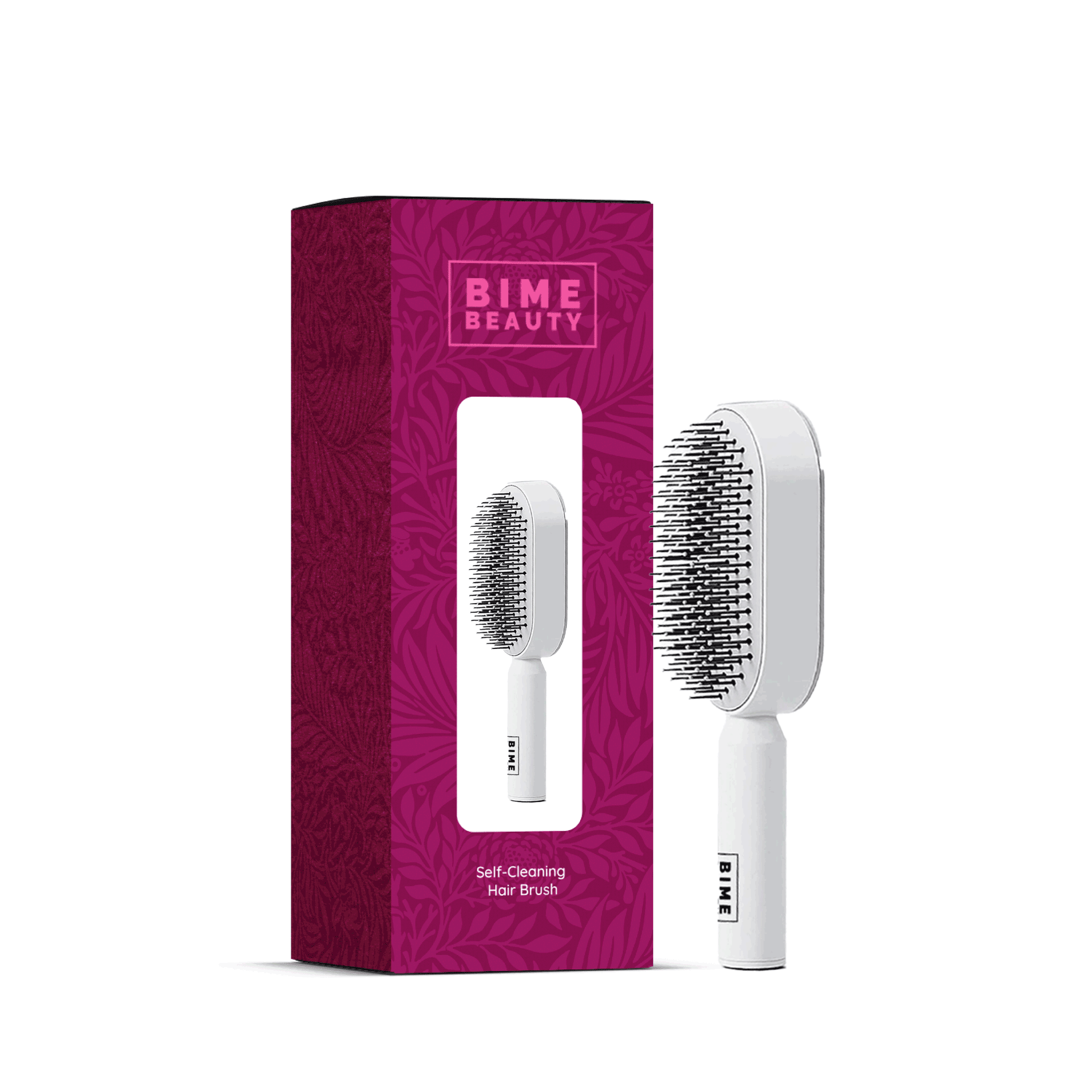 Self-Cleaning Hair Brush by BimeBeauty