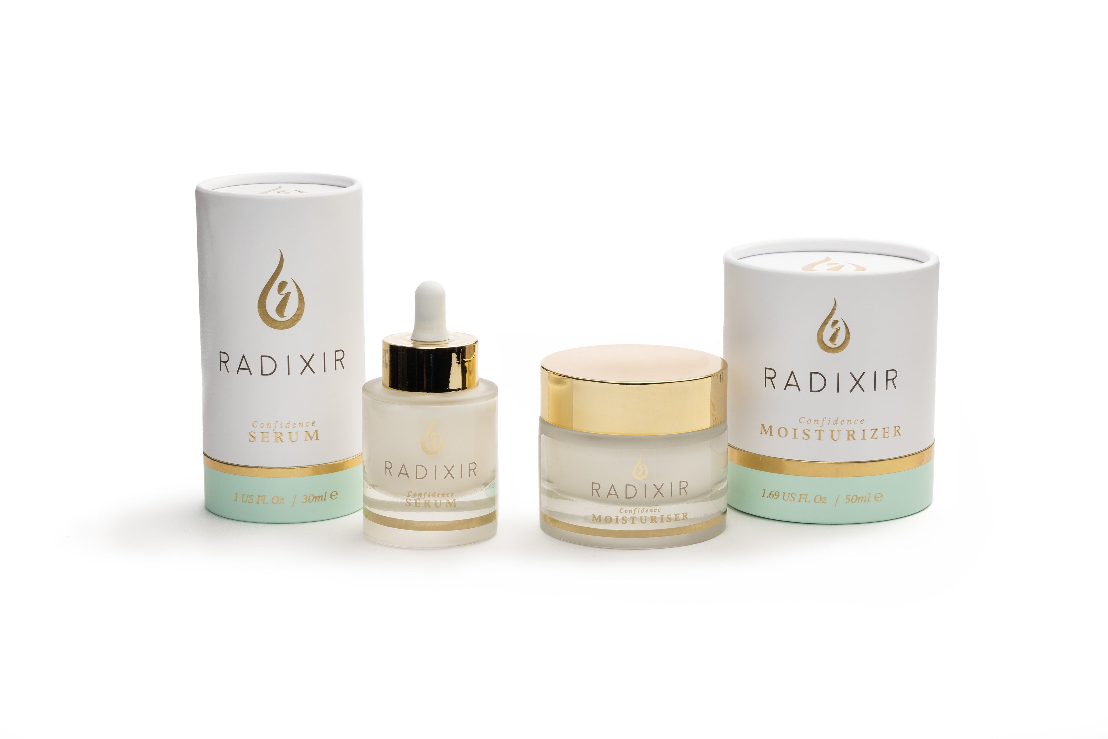 Radixir Confidence Duo Confidence Serum and Moisturizer 