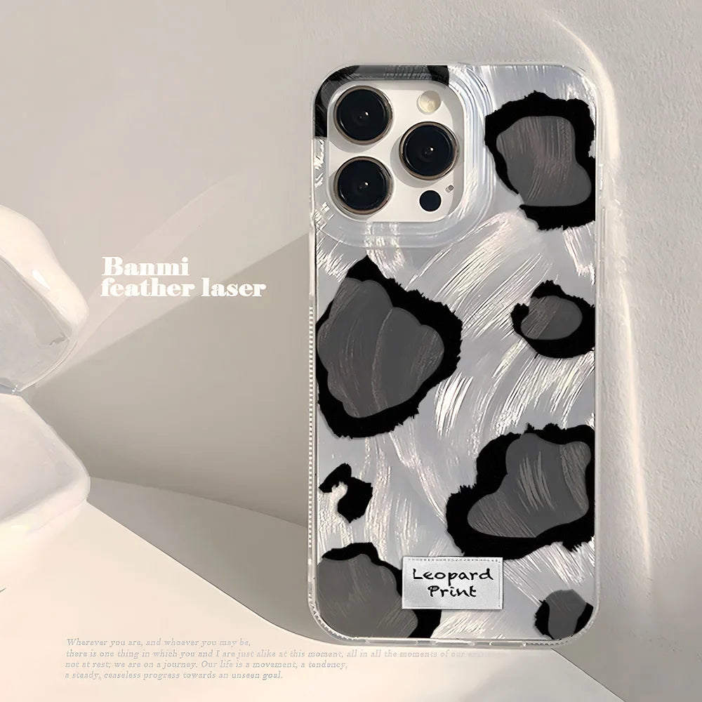 Leopard Print Soft Phone Case
