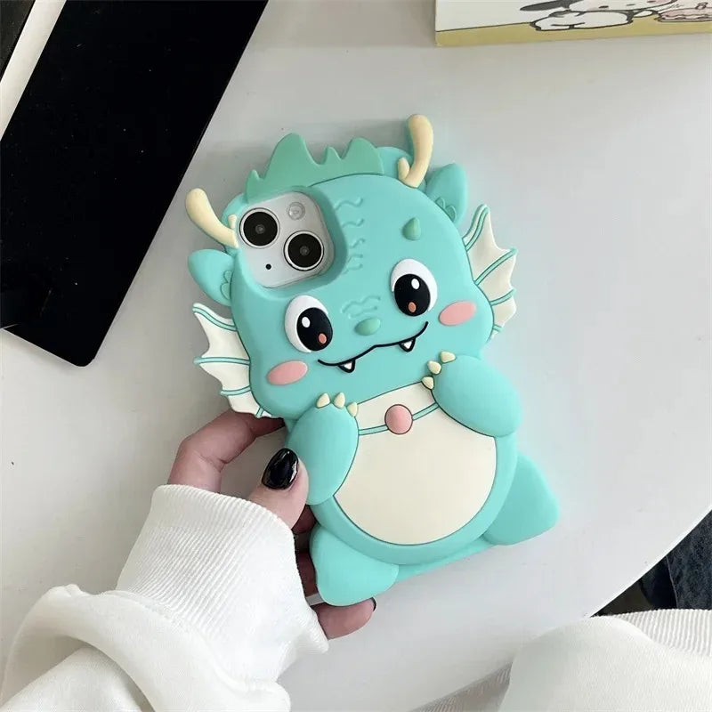Cute Cartoon Dragon Baby Phone Case