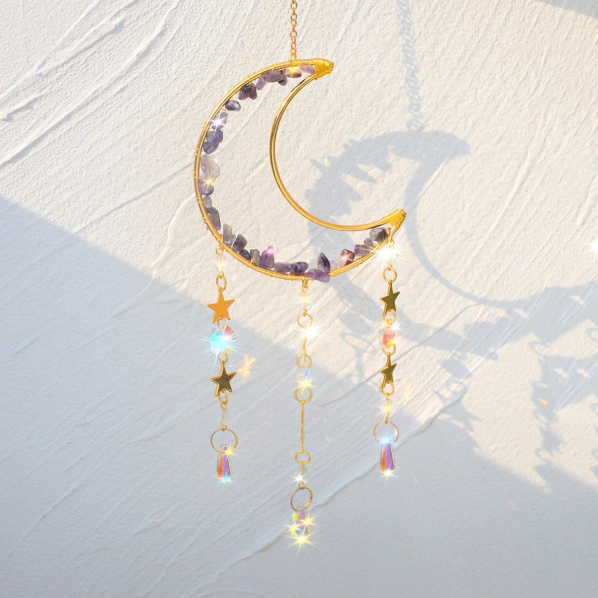 Crystal Moon Suncatchers