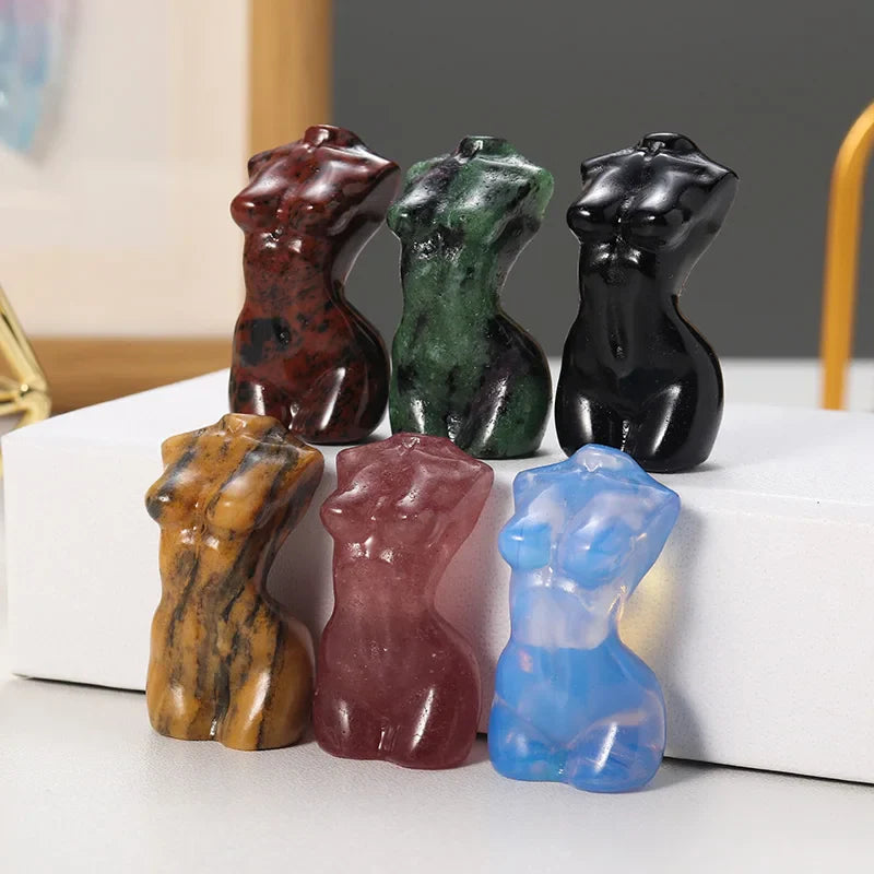 Crystal Female Figurines