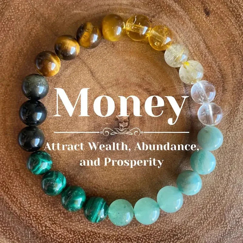 Intention Stone Bead Bracelets