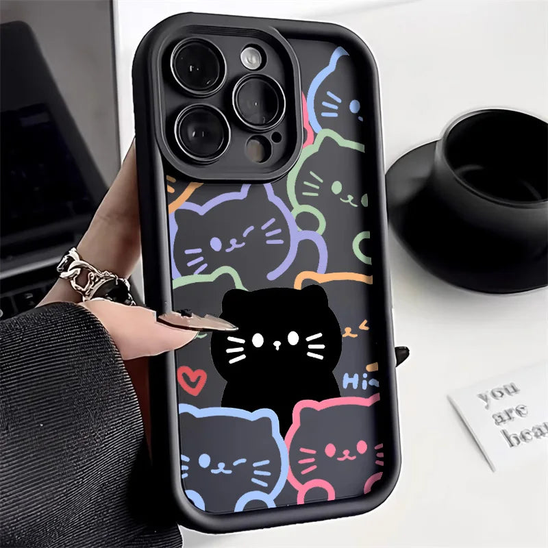 Black Cat Phone Case