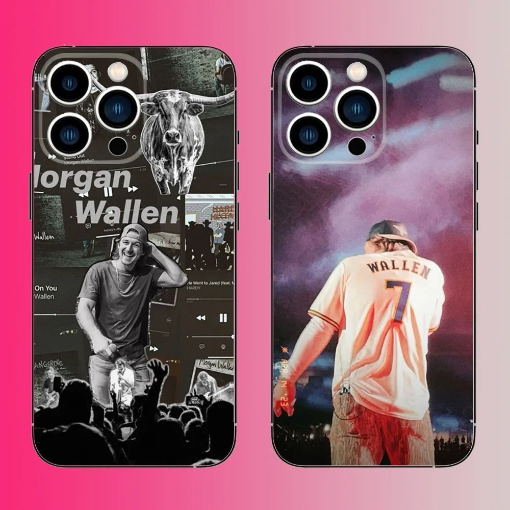 Singer Morgan W-Wallen Phone Case For iPhone