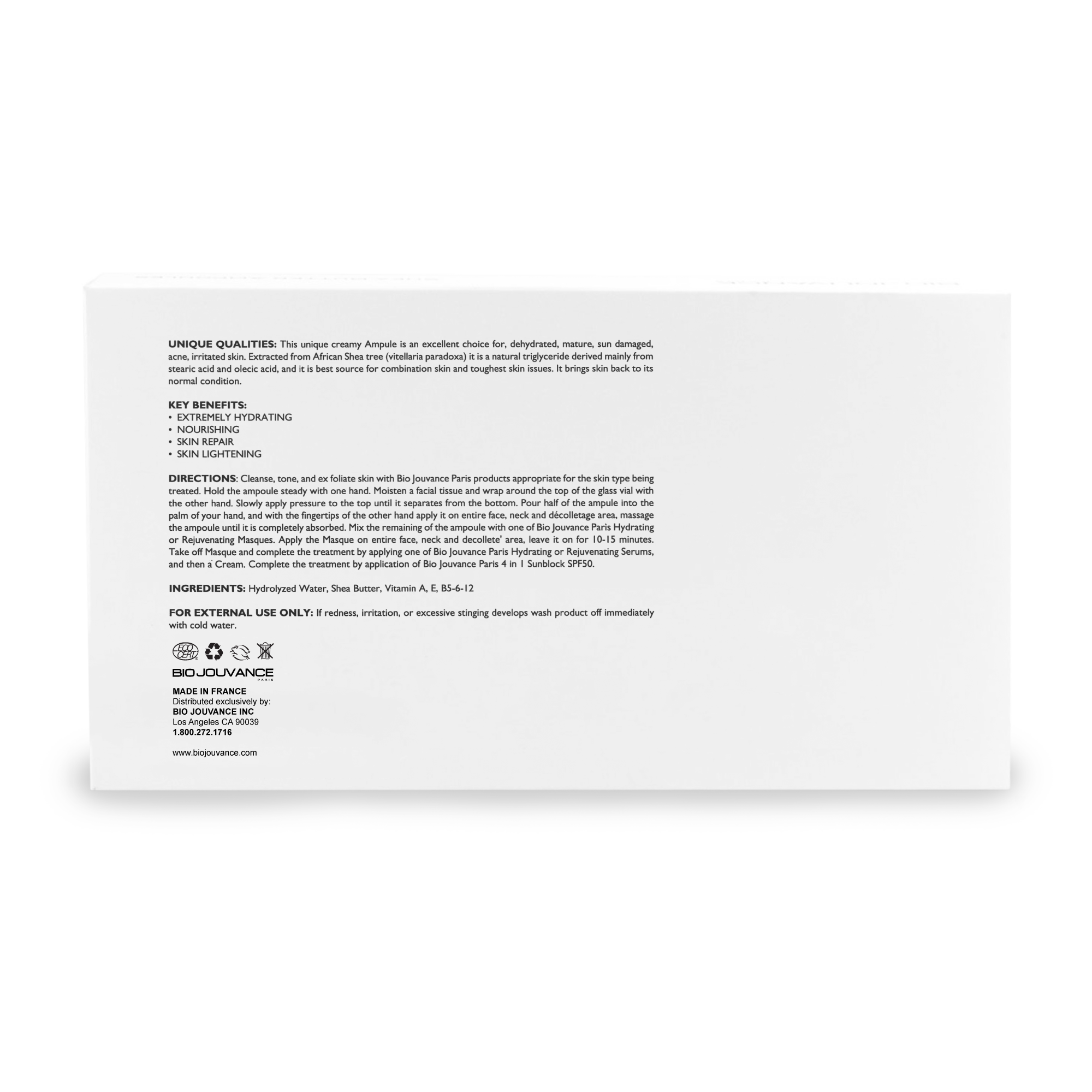 Shea Butter Ampoules