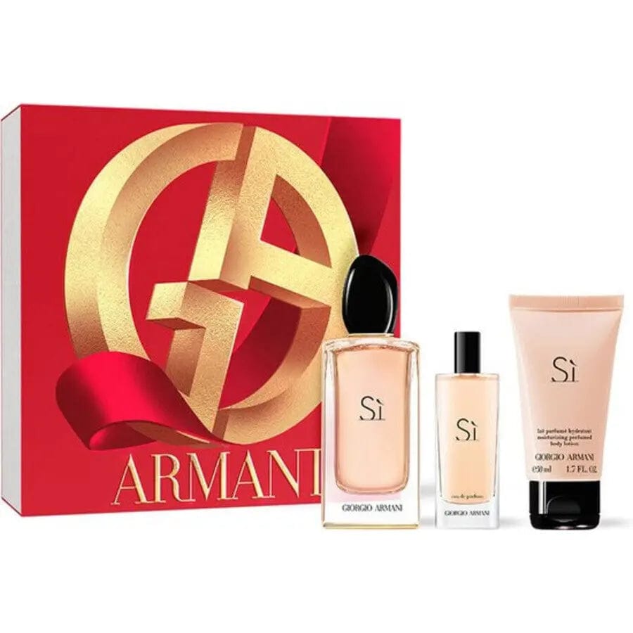 Si By Giorgio Armani For Women 3Pcs Set EDP Spray