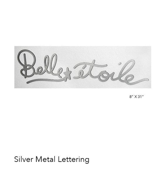 Wall & Showcase Lettering