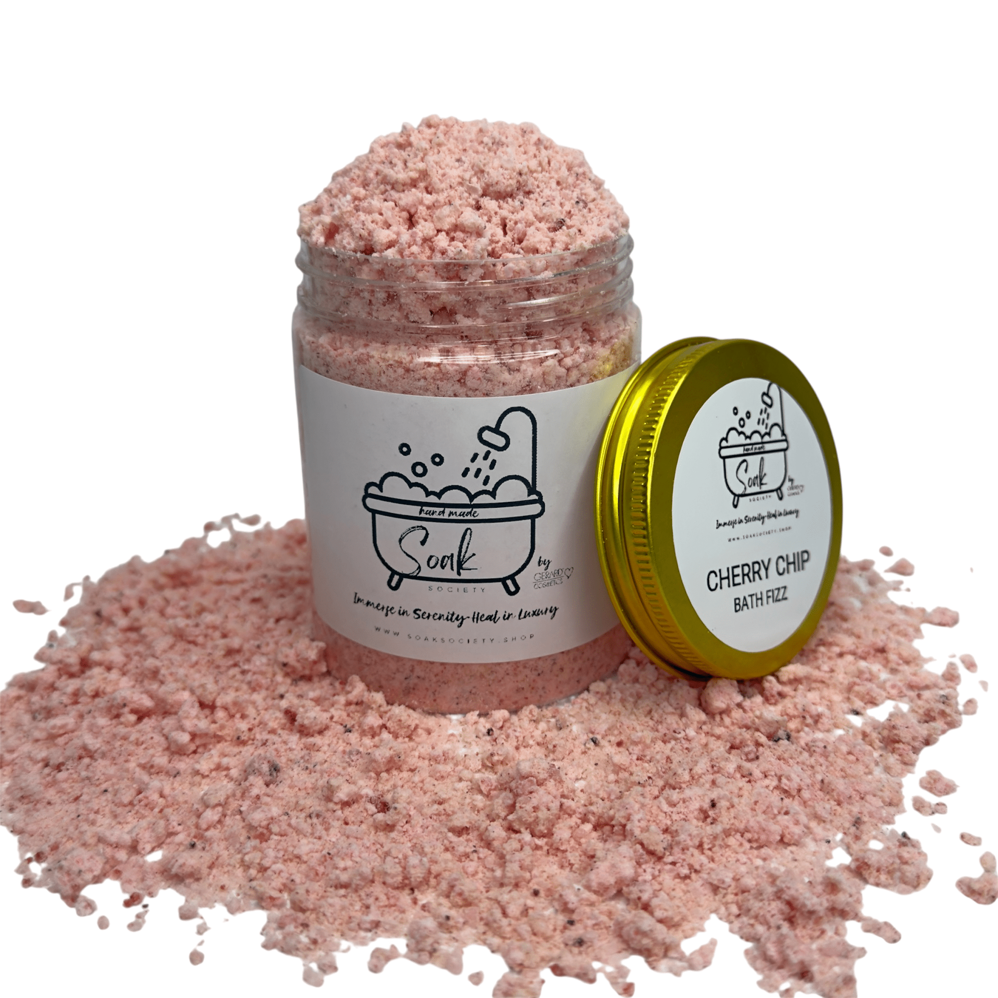 Soak Society Bath Fizz - Cherry Chip
