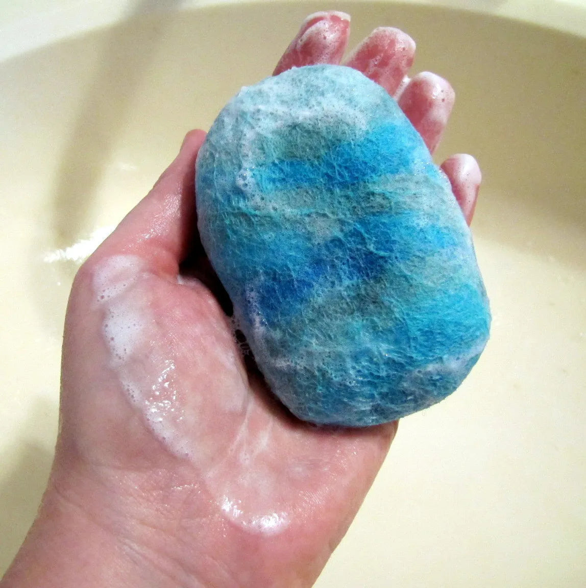 Felted Wool Soap Bars