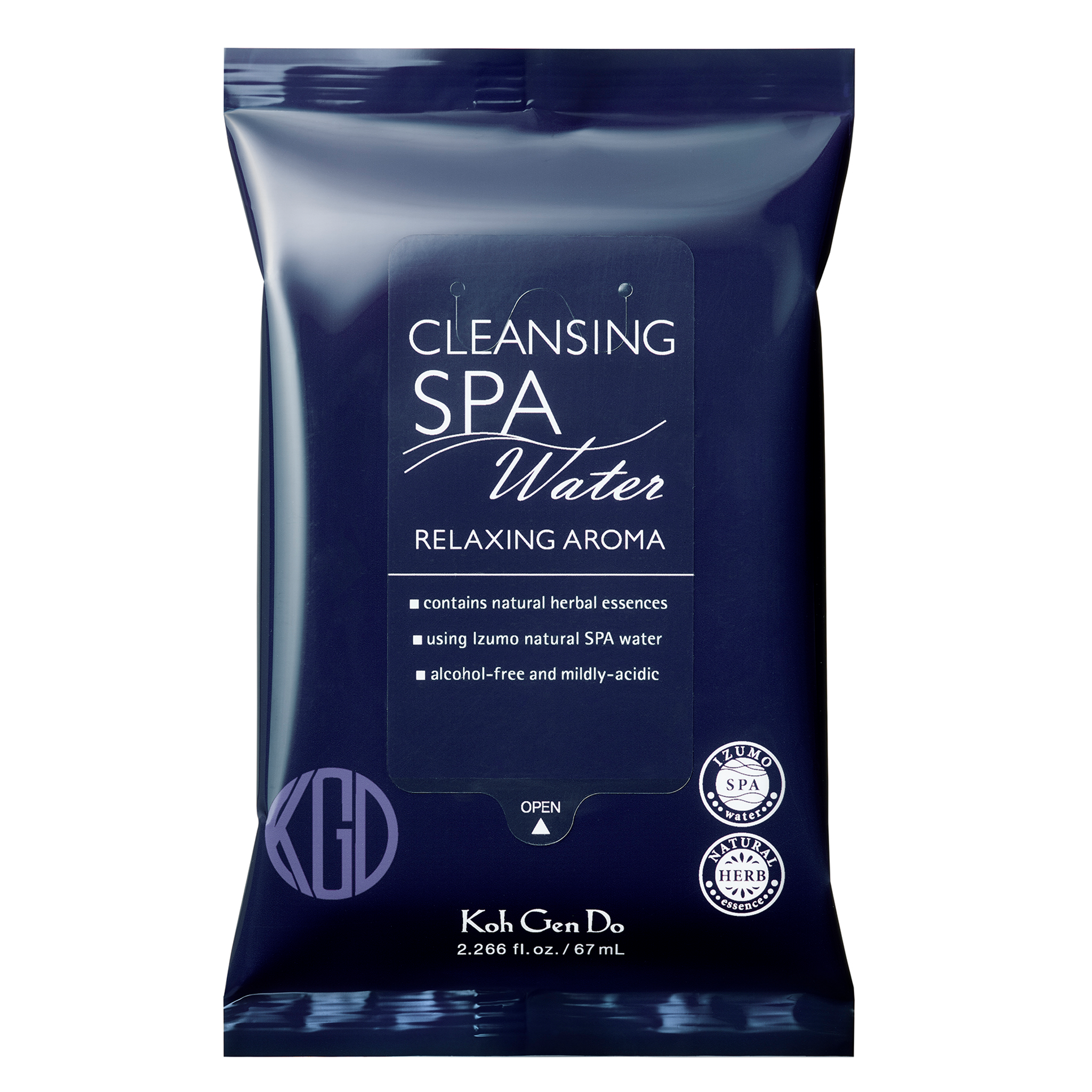 Spa Cleansing Water Cloths - Relaxing Aromas