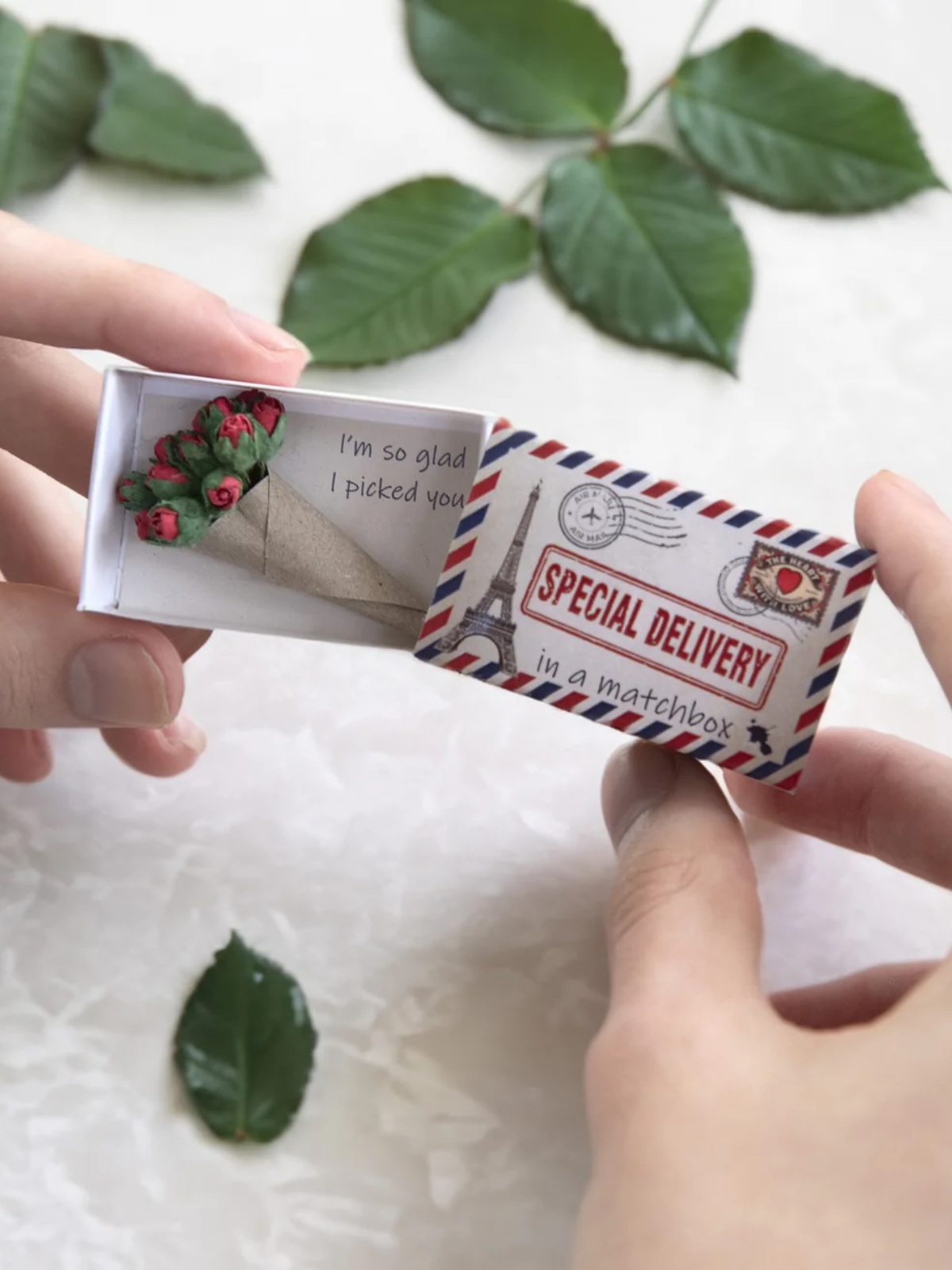Matchbox Tiny Rose Bouquet