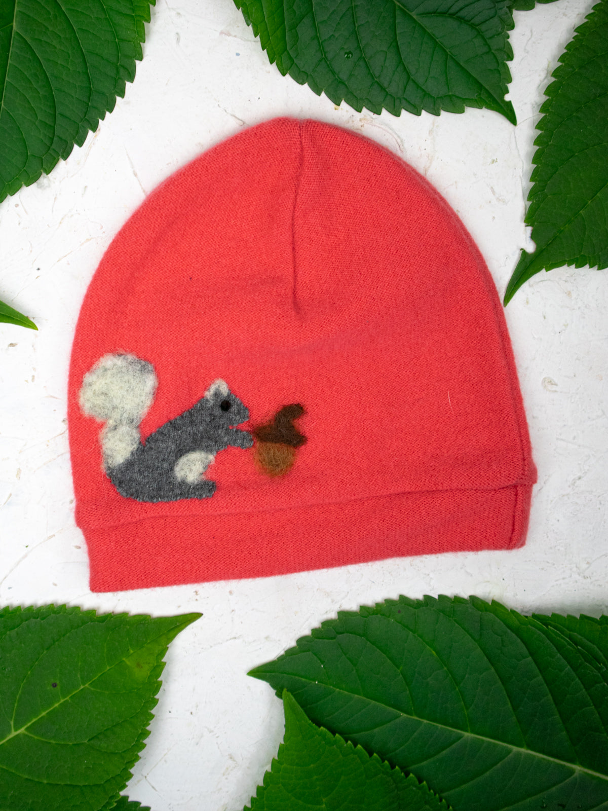 Squirrel Cashmere Hat - Child