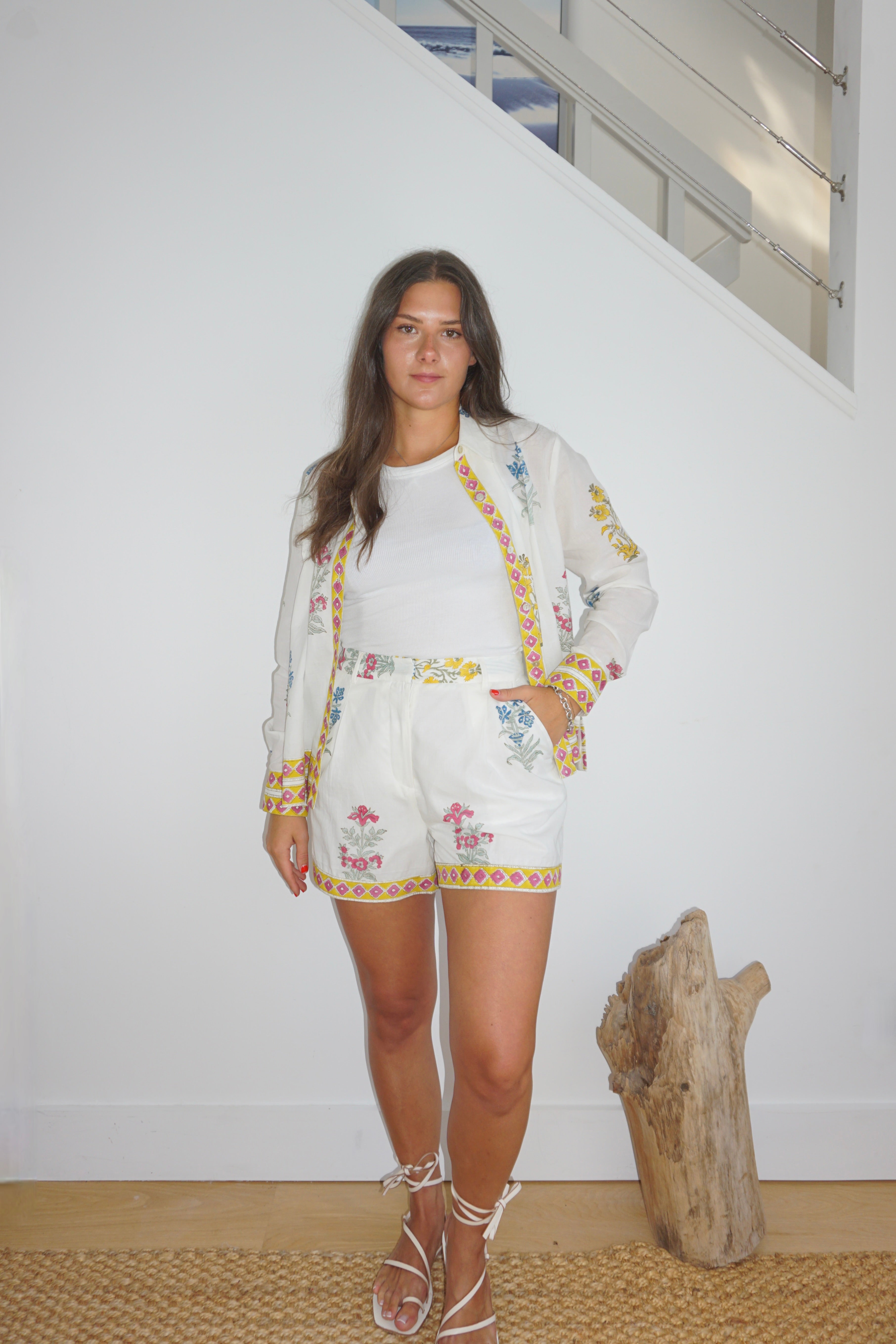 Stella Short in Mixed Print Floral