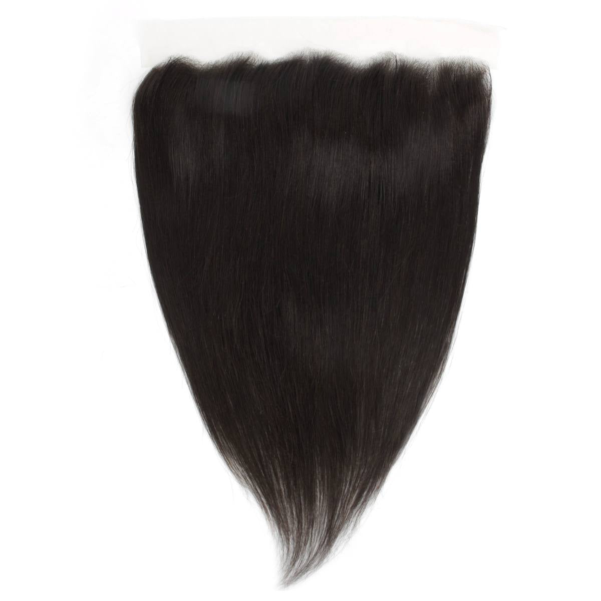 Brazilian Straight 13x4 Transparent Lace Human Hair Frontal