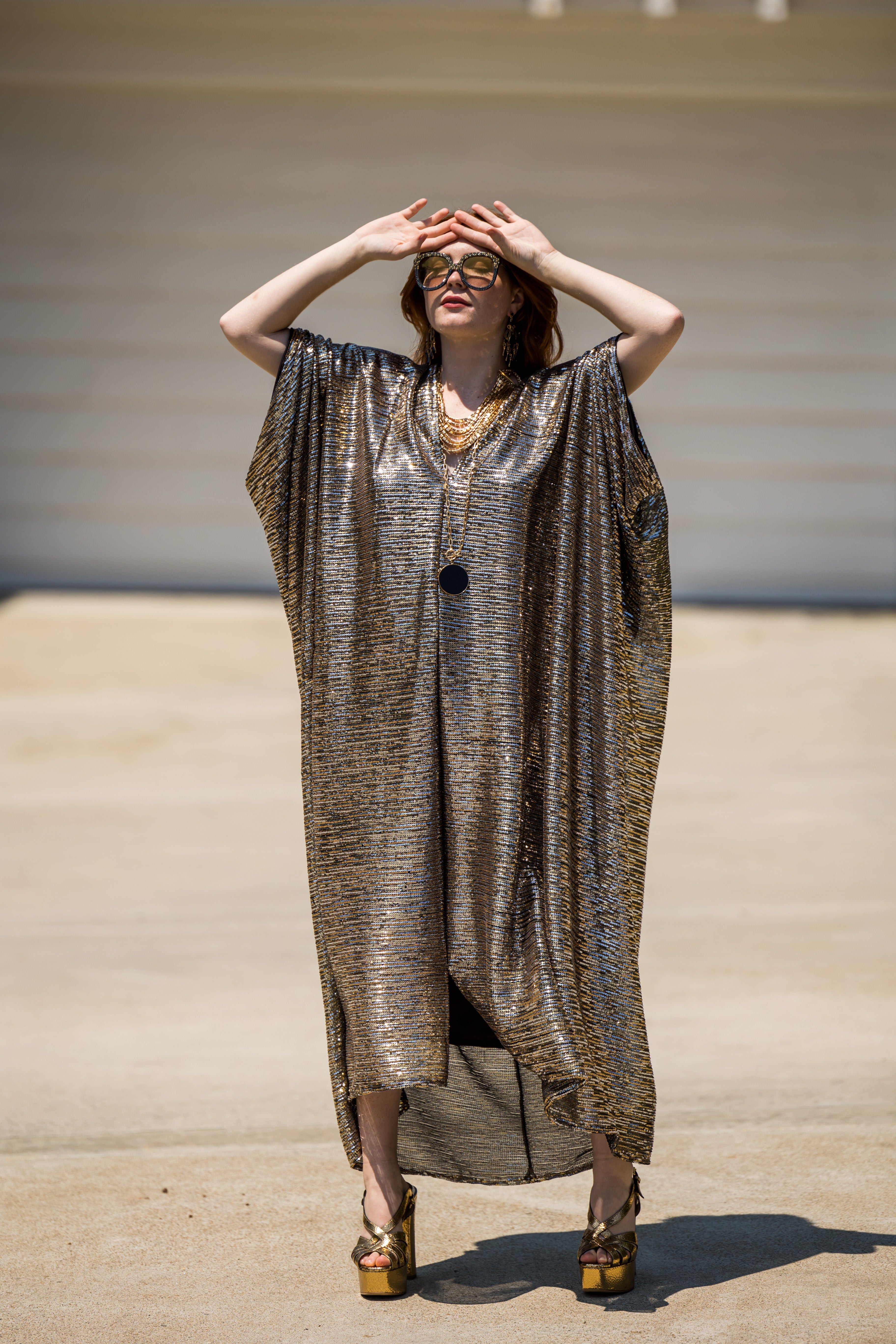 Studio 54 Sequin Caftan