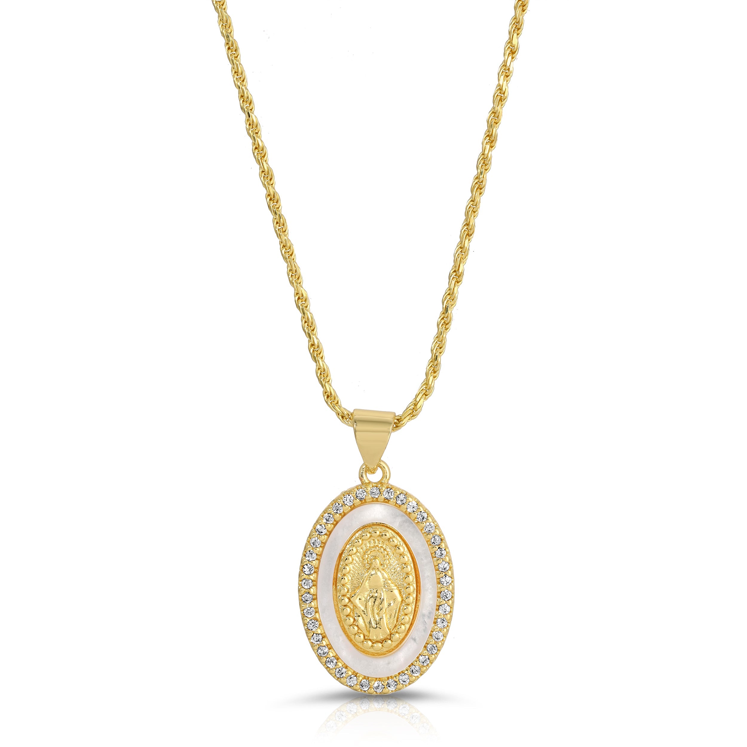 Holy Mother Mary Necklace
