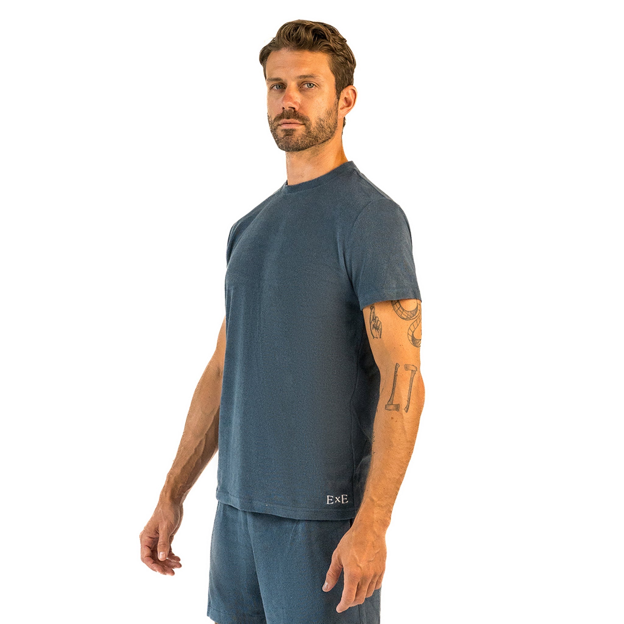Terry T-shirt / Charcoal Navy by East x East