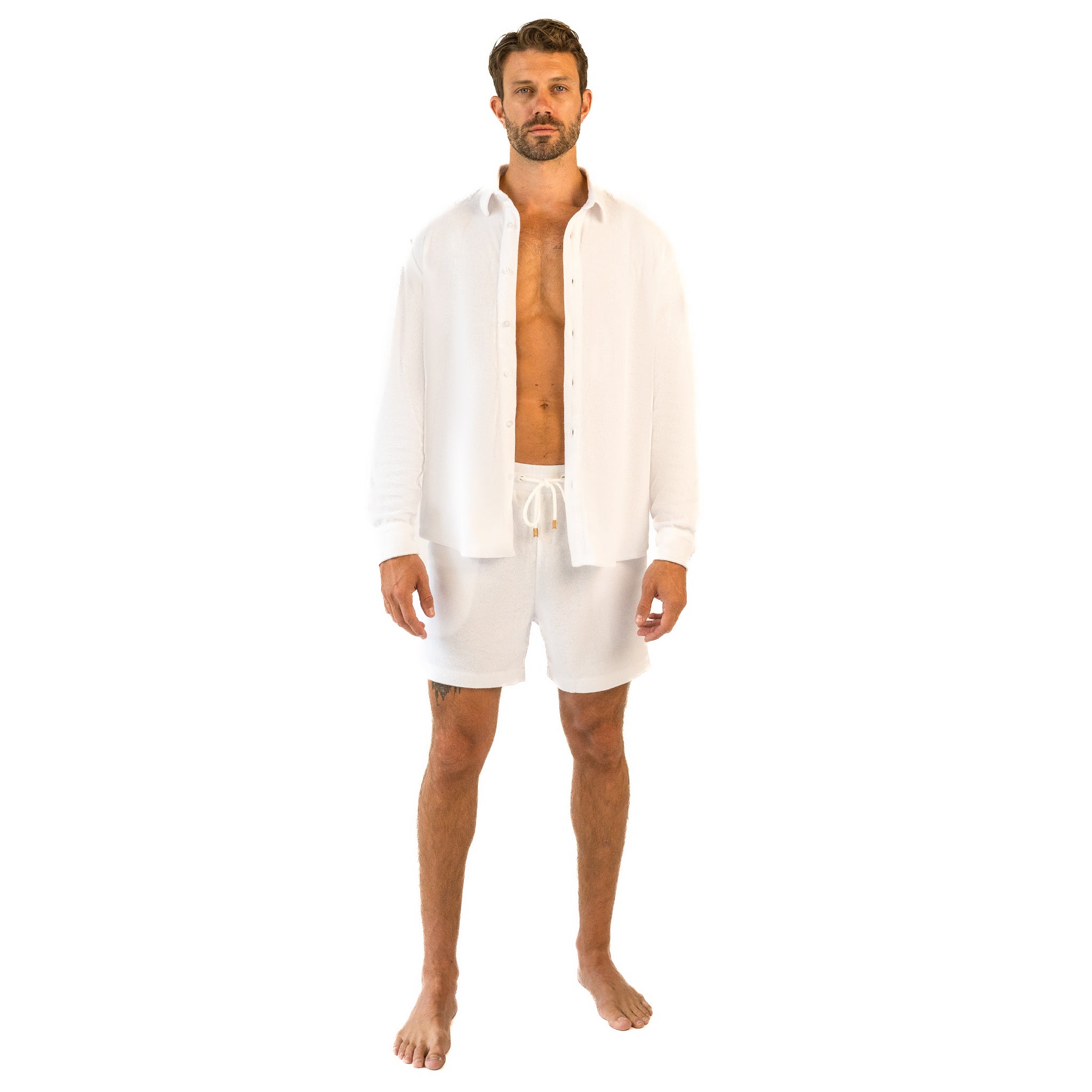 Terry Shorts / White by East x East