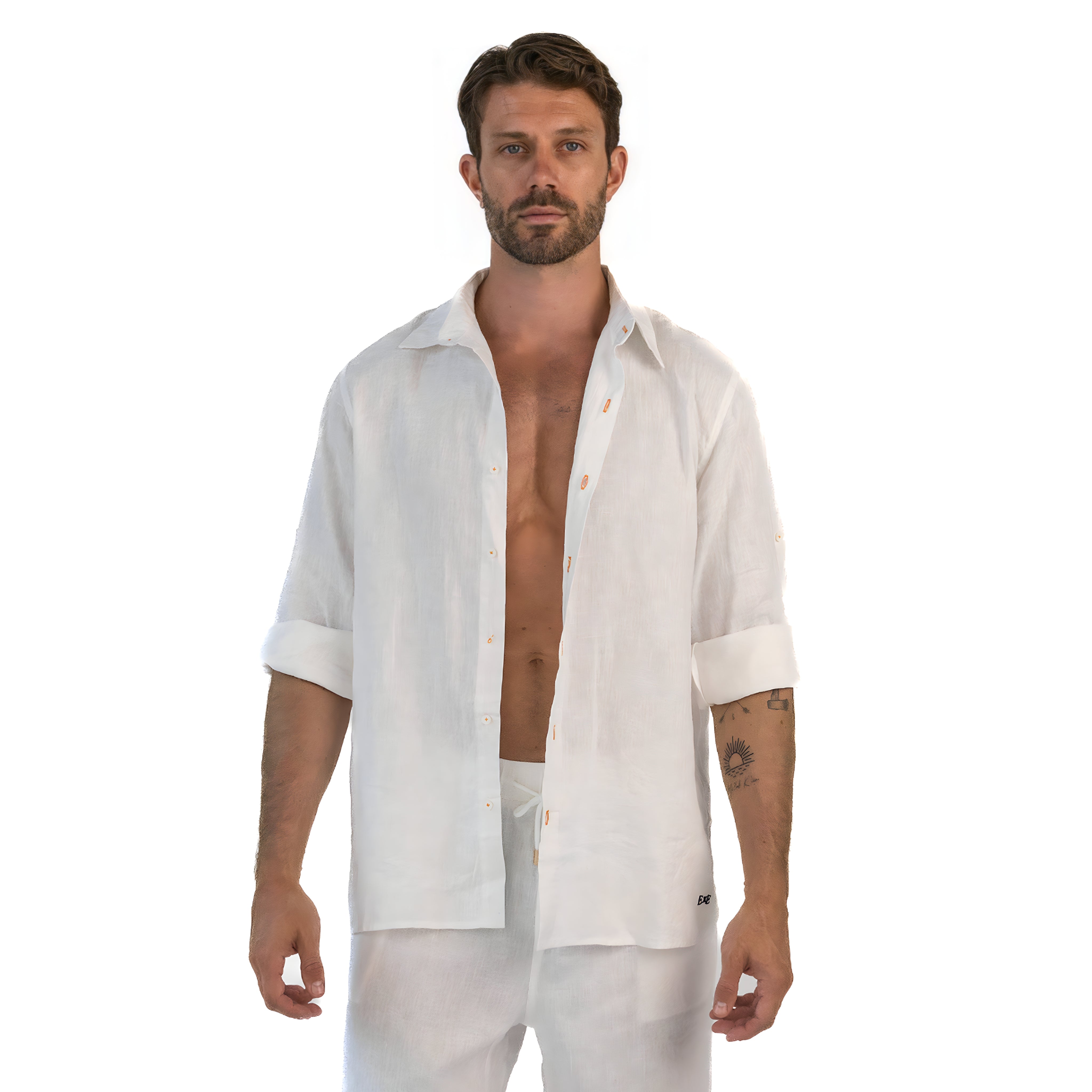 Linen Shirt / White by East x East