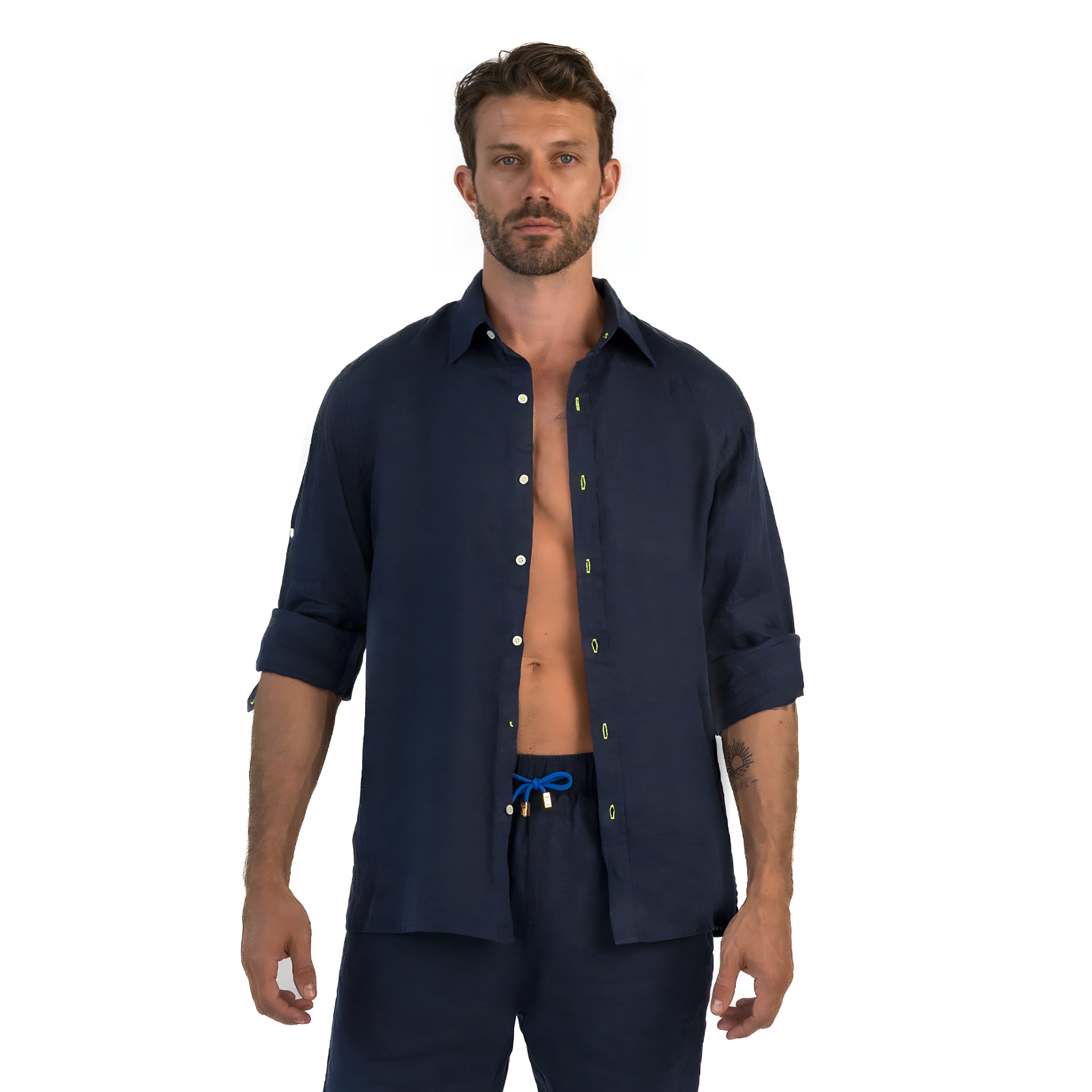 Linen Shirt / Navy by East x East