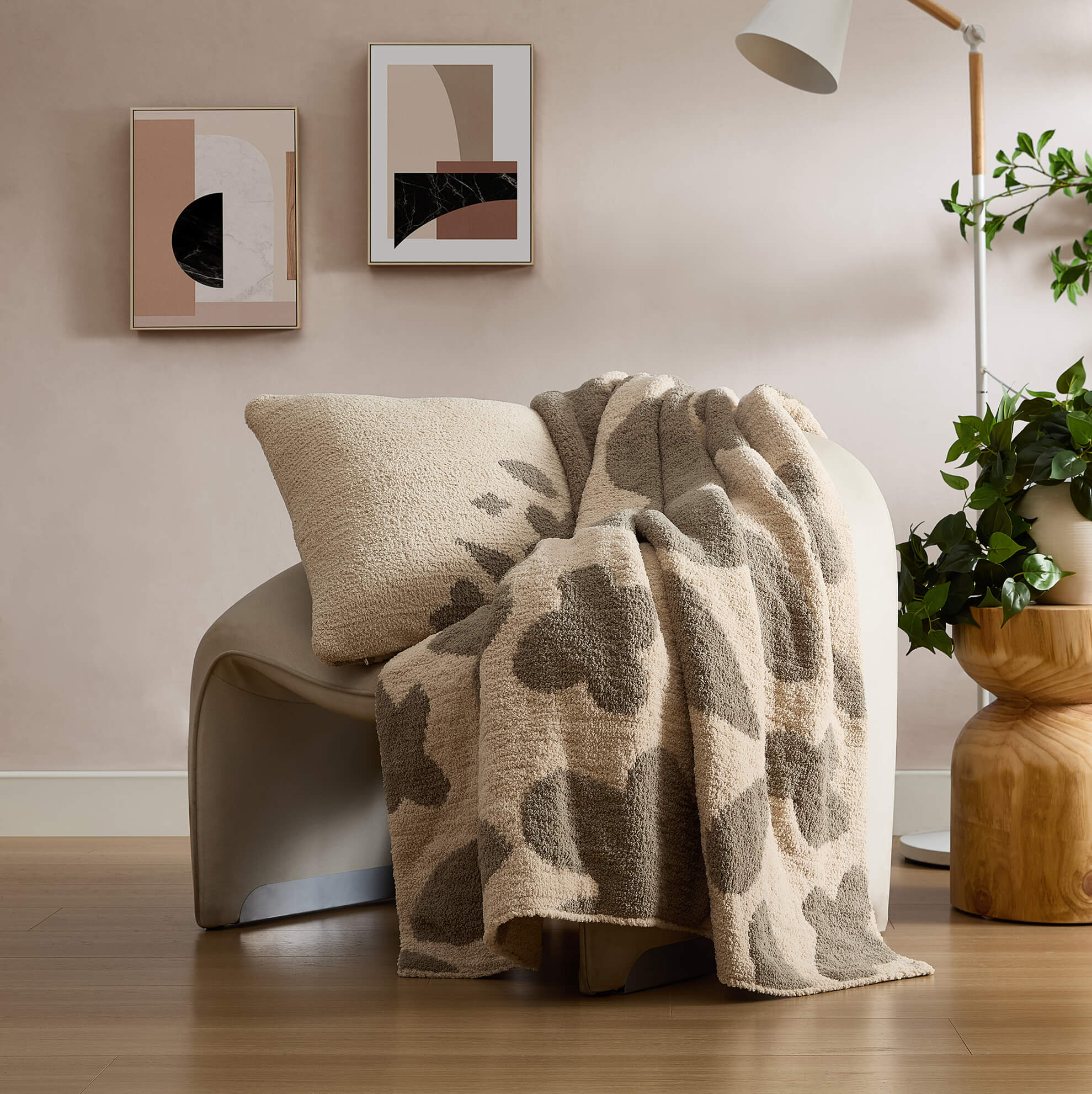 Bloom Throw Pillow