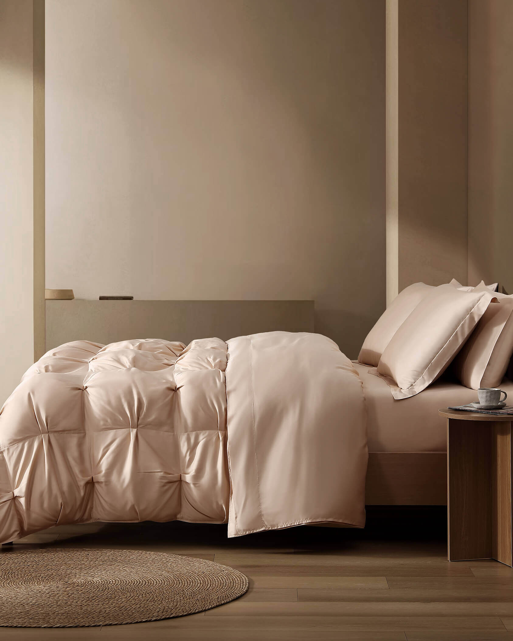 Natural Premium Bamboo Sham Set