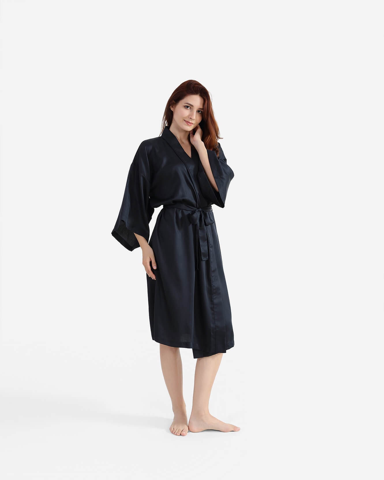 Silky Lyocell Kimono