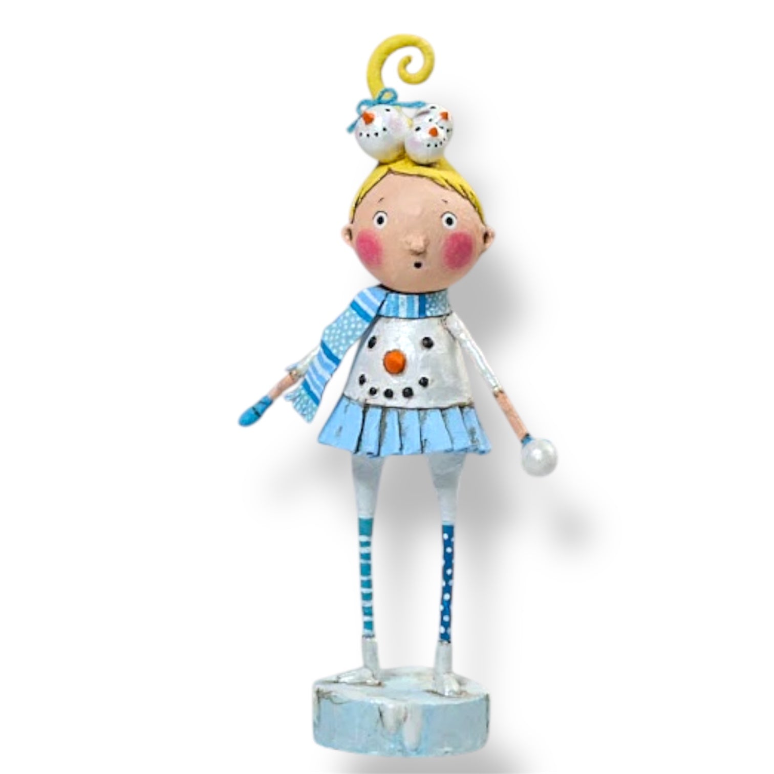 Susie Snowbelle Christmas Figurine by Lori Mitchell *NEW for 2025*