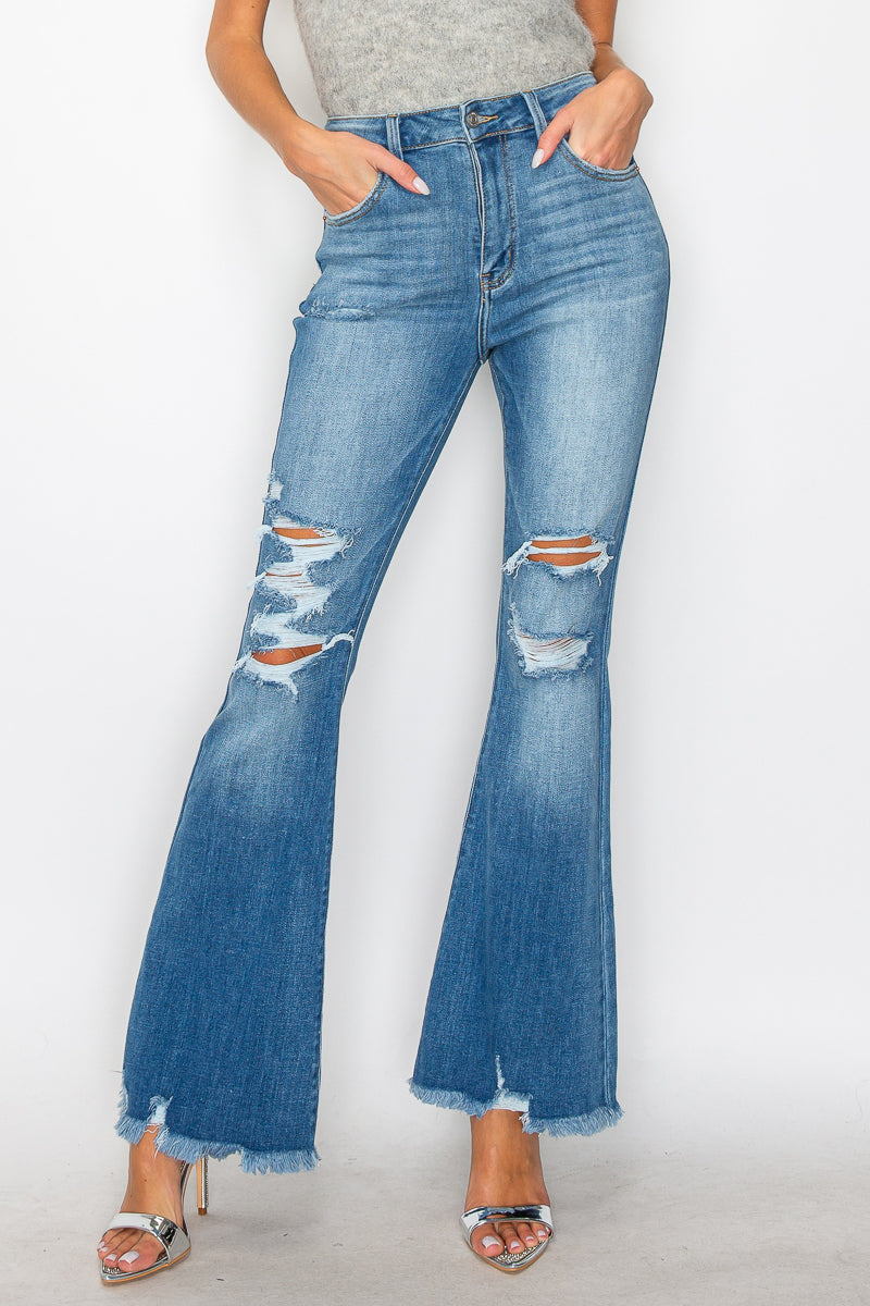 Stellar High Rise Flare Jeans