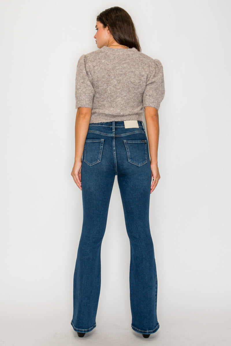 TUMMY CONTROL HIGH RISE BOOTCUT JEANS *Signature*