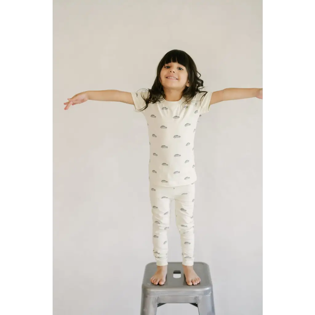 Retro Cruiser Baby Pajama Set