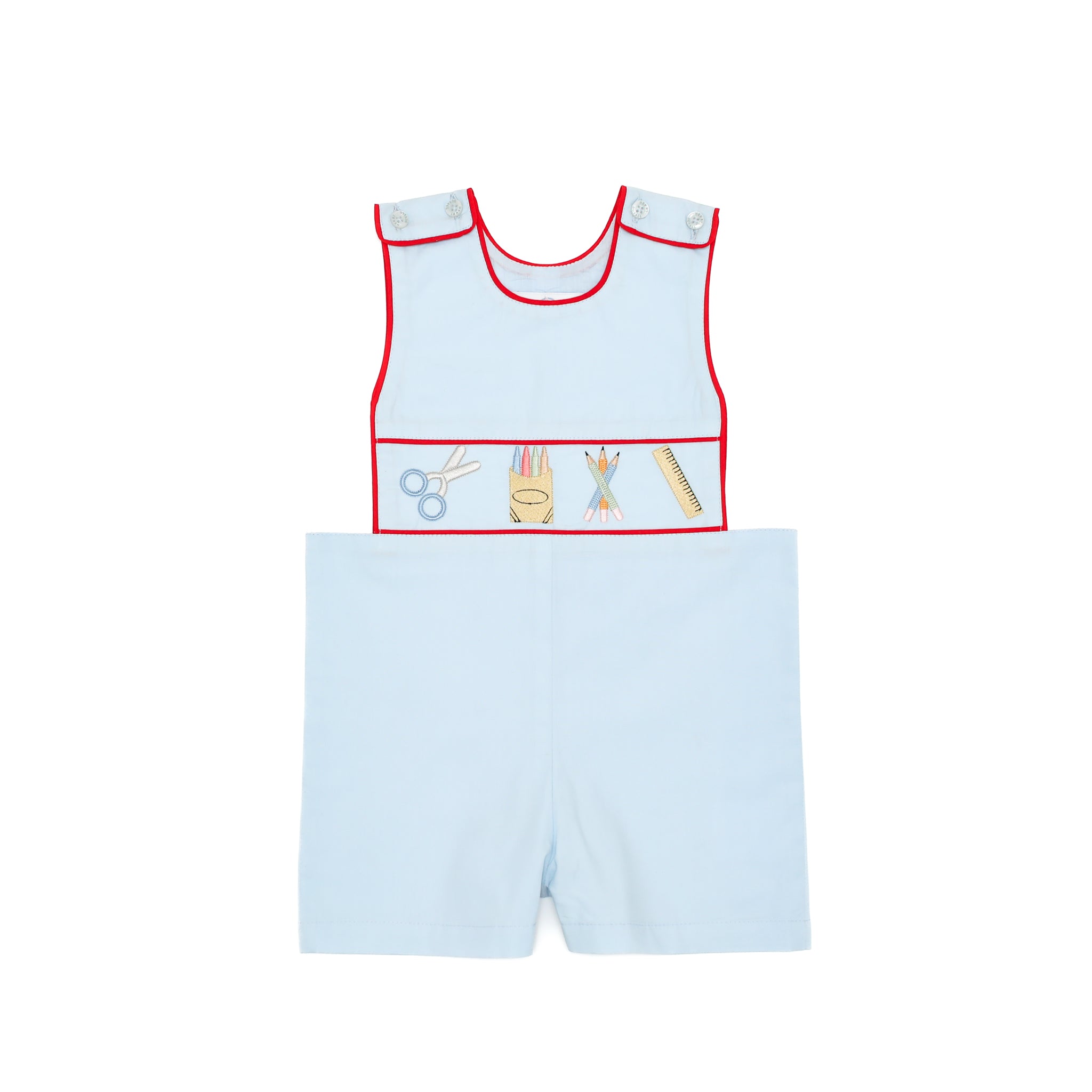 Jennings Jon Jon with Back to School Embroidery