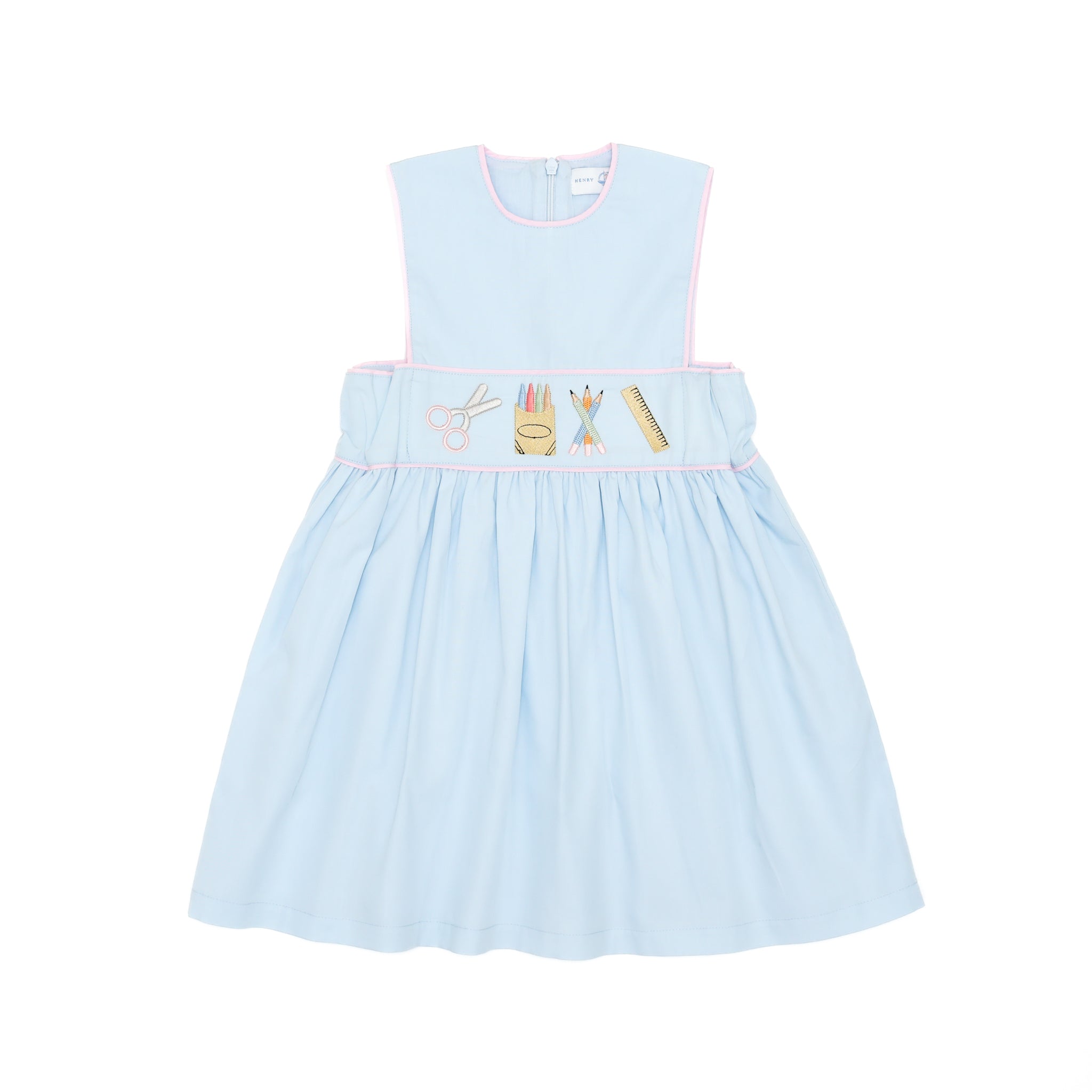 Leila Dress With Back to School Embroidery
