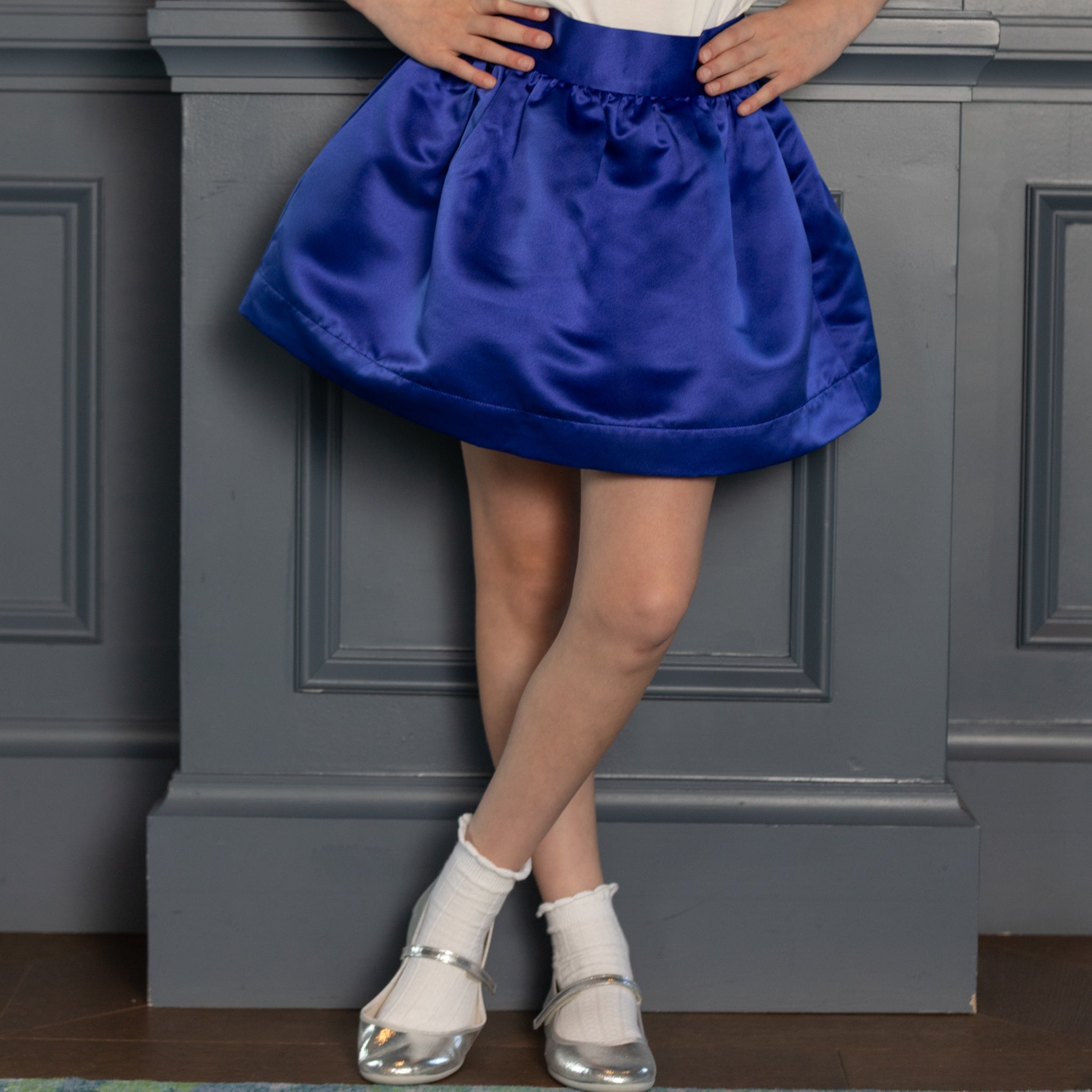 Sutton Skirt in Boylston Blue