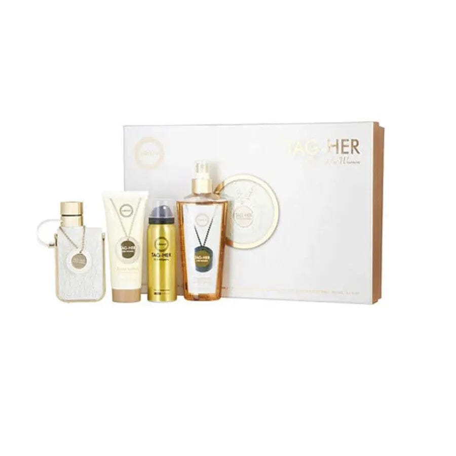 Tag Her Pour Femme By Armaf For Women (4pc Gift Set)
