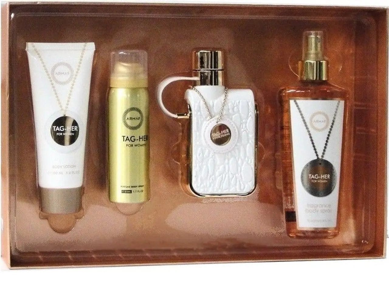 Tag Her Pour Femme By Armaf For Women (4pc Gift Set)