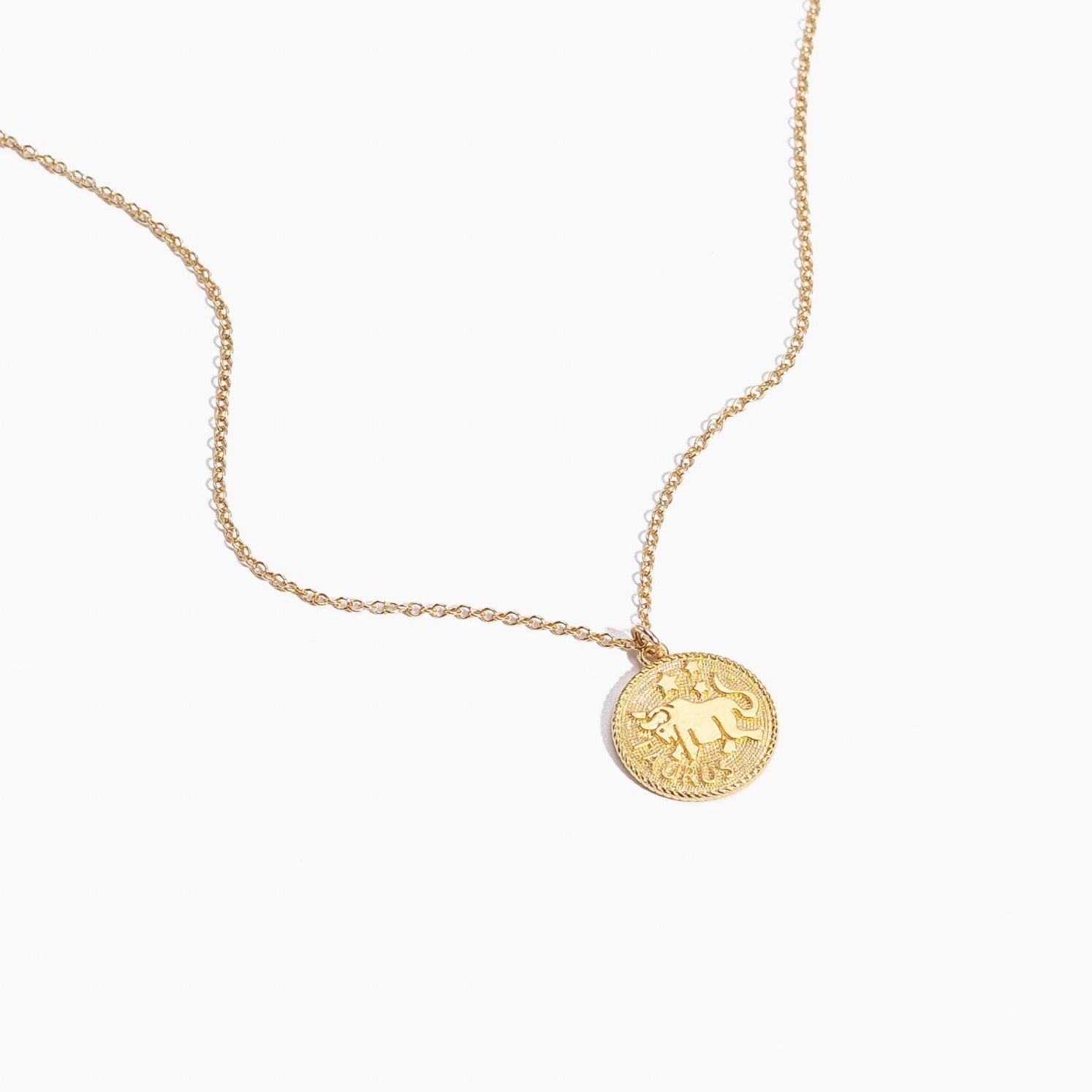 Taurus Zodiac Necklace