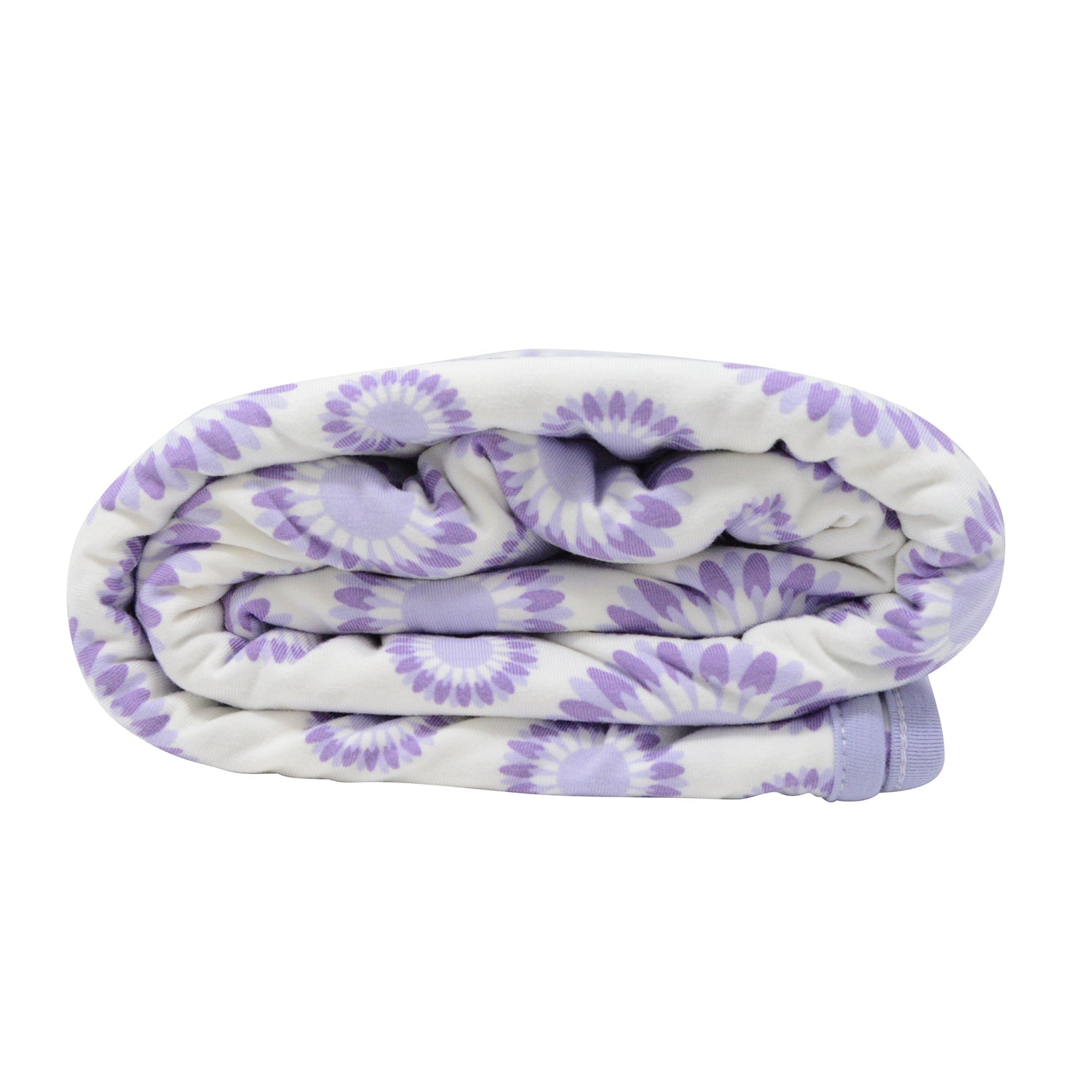 Big Kid Blanket - Sunflower Purple/Gingham Purple
