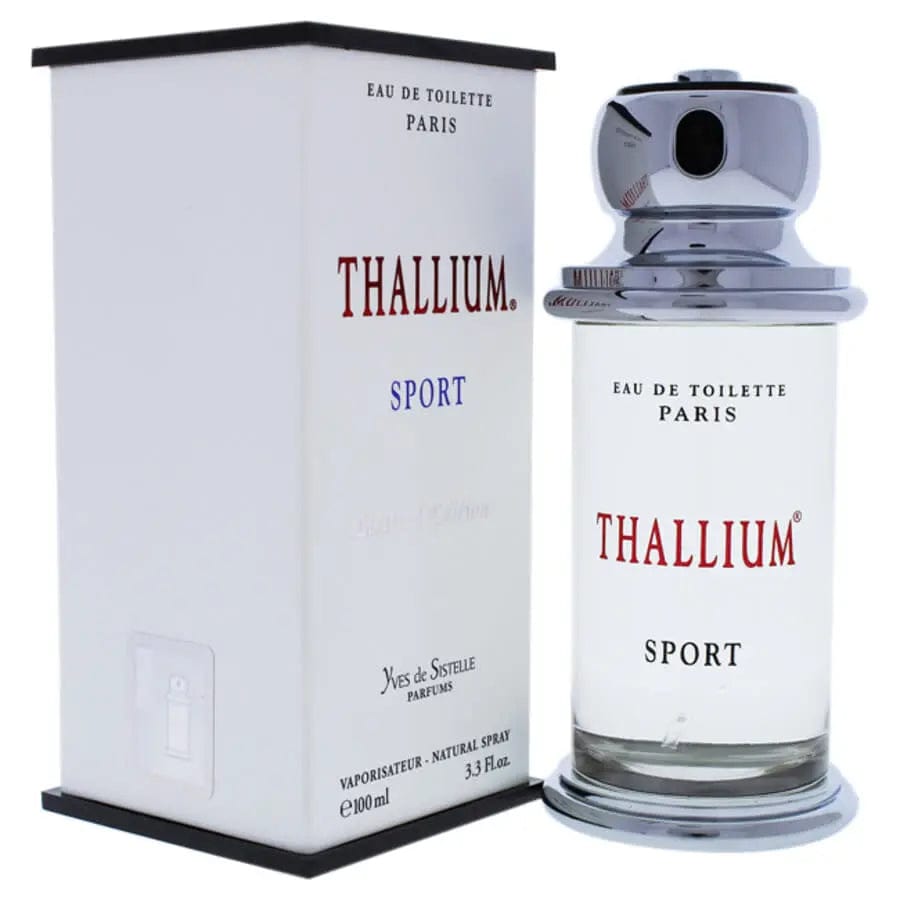 Thallium Sport By Yves De Sistelle For Men 3.4 oz EDT Spray