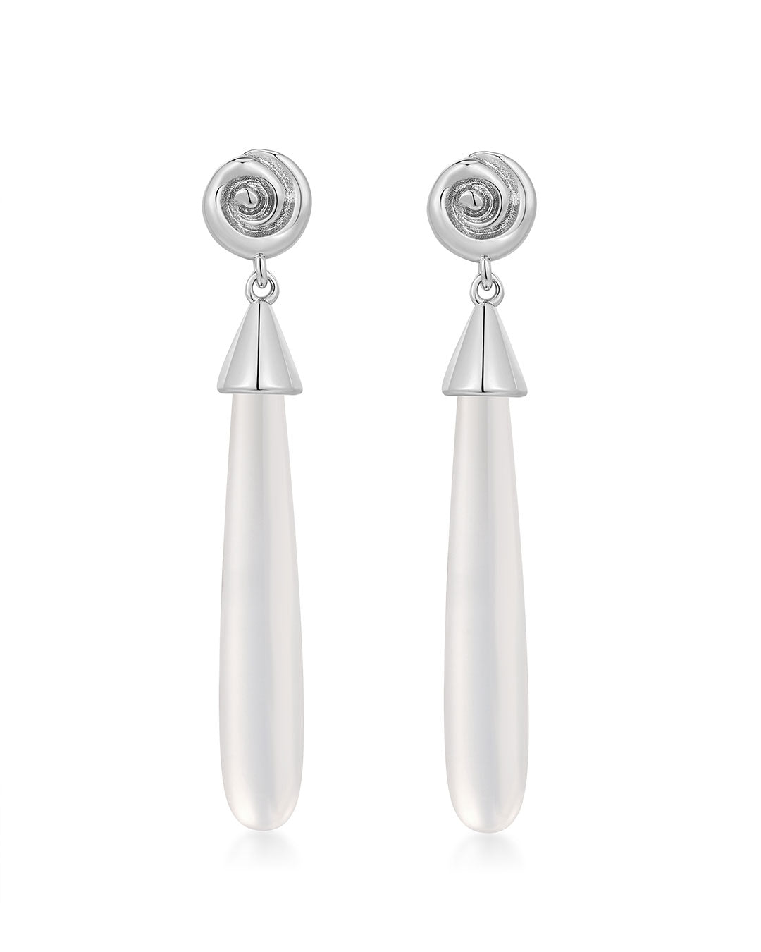 The Coquille Stone Drop Studs