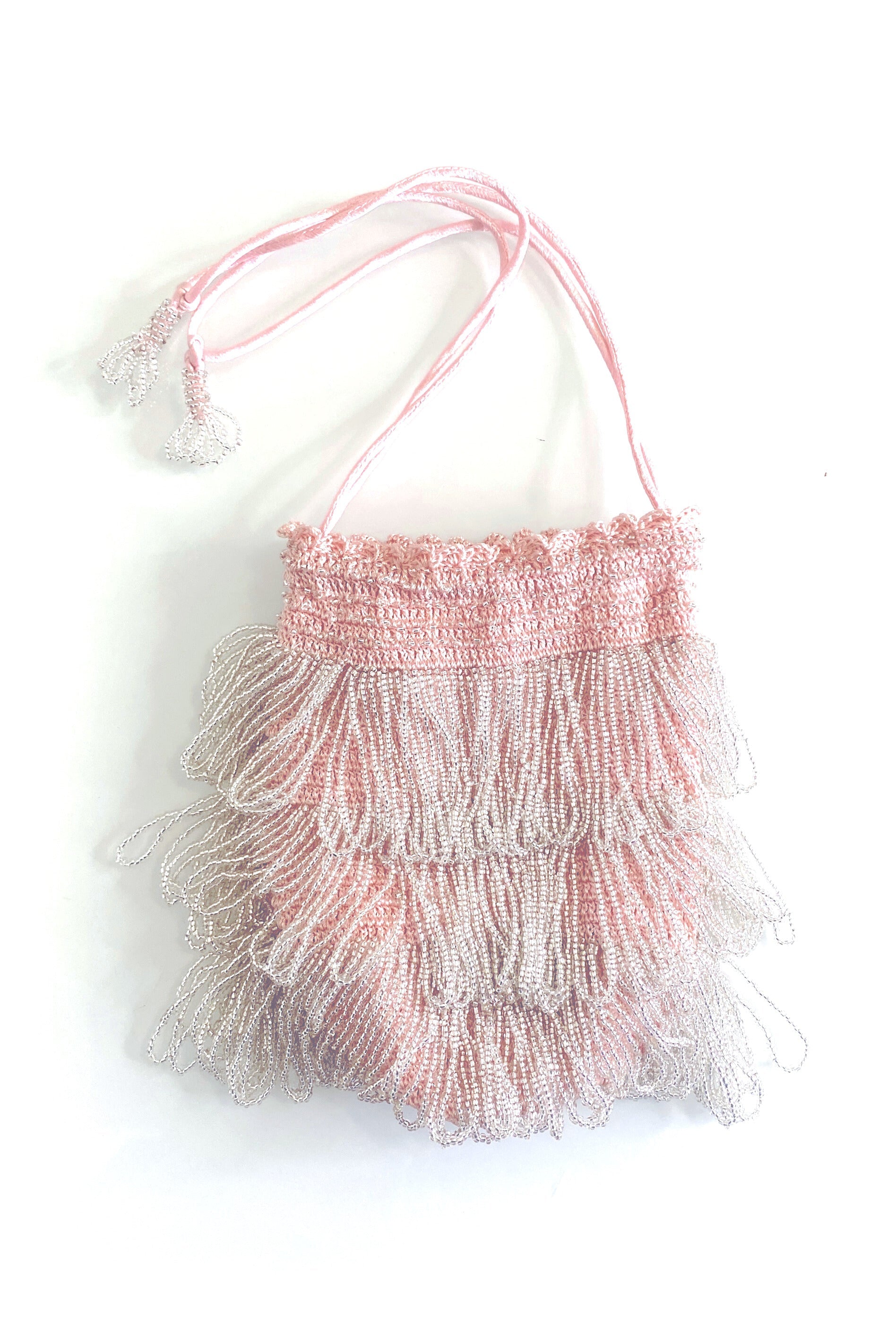 The Bonbon 1920's Pochette Bag - Vintage Pink